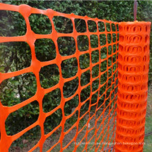 Valla de seguridad de plástico de color naranja Zhuoda en venta